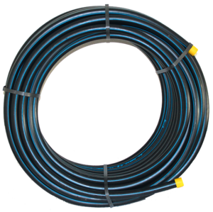Tuyau polyéthylène bande bleue