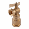 robinet avant ou après compteur droit et équerre pour tube pe, pvc joint large