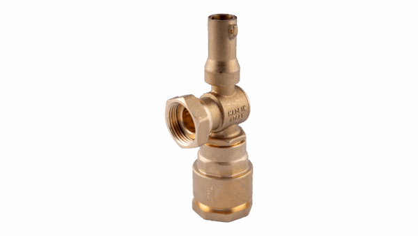 robinet avant ou après compteur droit et équerre pour tube pe, pvc joint large