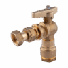 robinet avant compteur droit et équerre extensible joint large