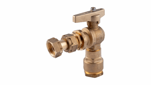 robinet avant compteur droit et équerre extensible joint large