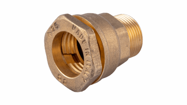 raccord droit mâle joint torique