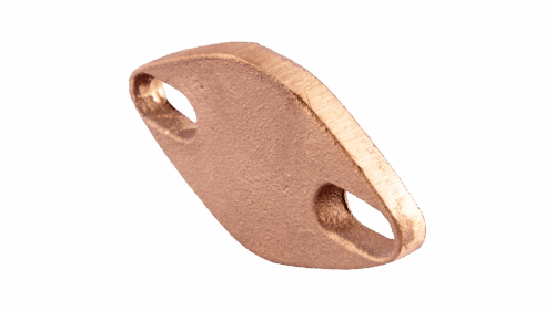 bride ovale bronze pleine