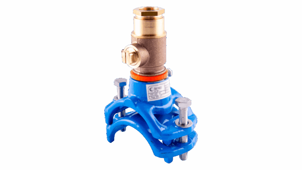 robinet de prise perdue abs joint large et collier intégré