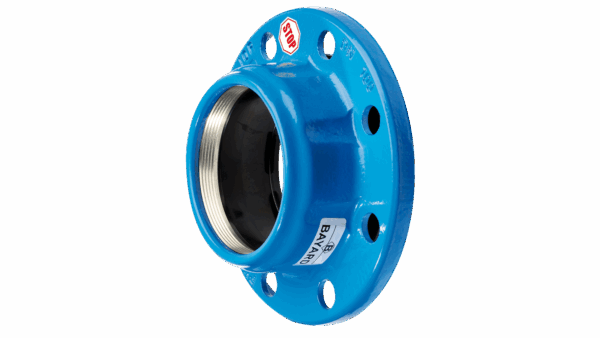 adaptateur major stop pvc, pe simple et verrouillé
