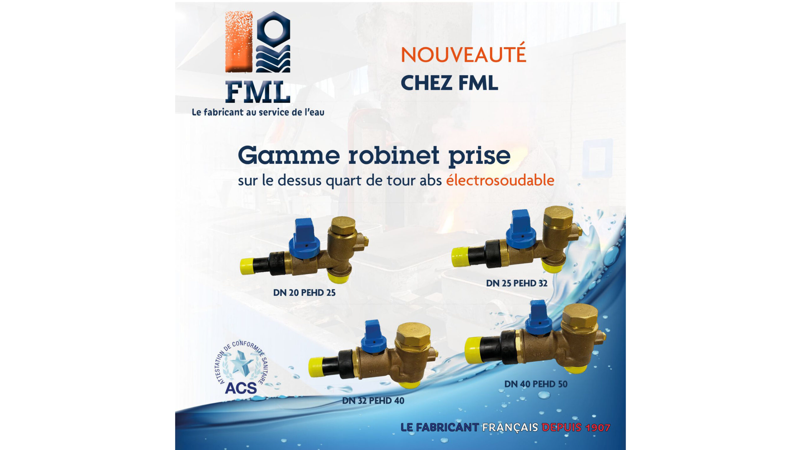 Robinet prise sur le dessus 2